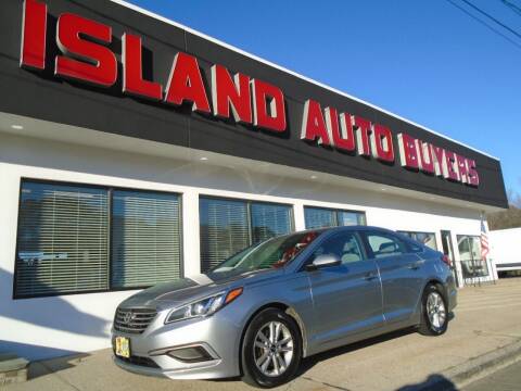 2016 Hyundai Sonata for sale at Island Auto Buyers in West Babylon NY