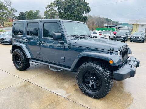 2017 Jeep Wrangler Unlimited for sale at Van 2 Auto Sales Inc in Siler City NC