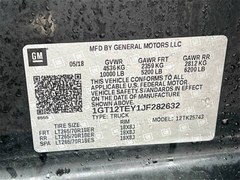 2018 GMC Sierra 2500HD