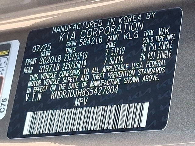 2025 Kia Sorento Plug-In Hybrid EX