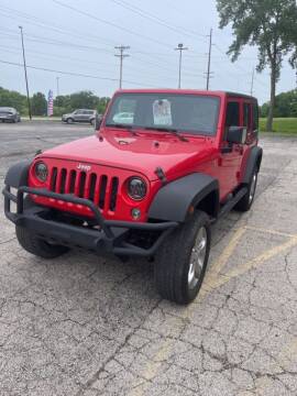 2015 Jeep Wrangler Unlimited for sale at SpringField Select Autos in Springfield IL