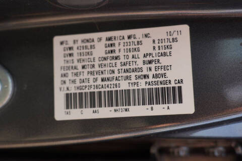 2012 Honda Accord LX