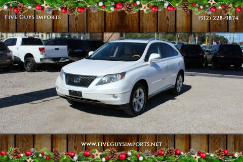 2011 Lexus RX 350 for sale at Five Guys Imports in Austin TX