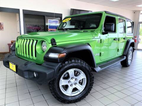 2020 Jeep Wrangler Unlimited for sale at SAINT CHARLES MOTORCARS in Saint Charles IL