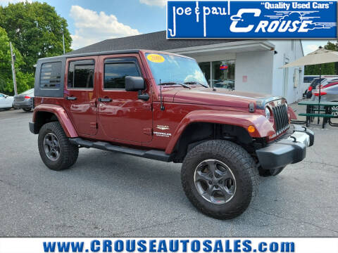 2008 Jeep Wrangler Unlimited for sale at Joe and Paul Crouse Inc. in Columbia PA