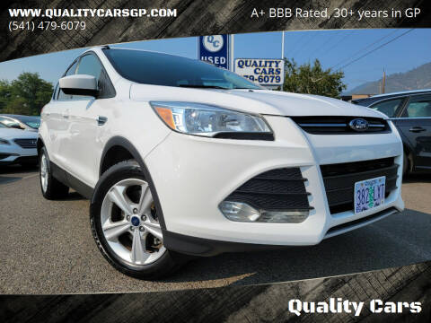 2016 Ford Escape for sale at Quality Cars in Grants Pass OR