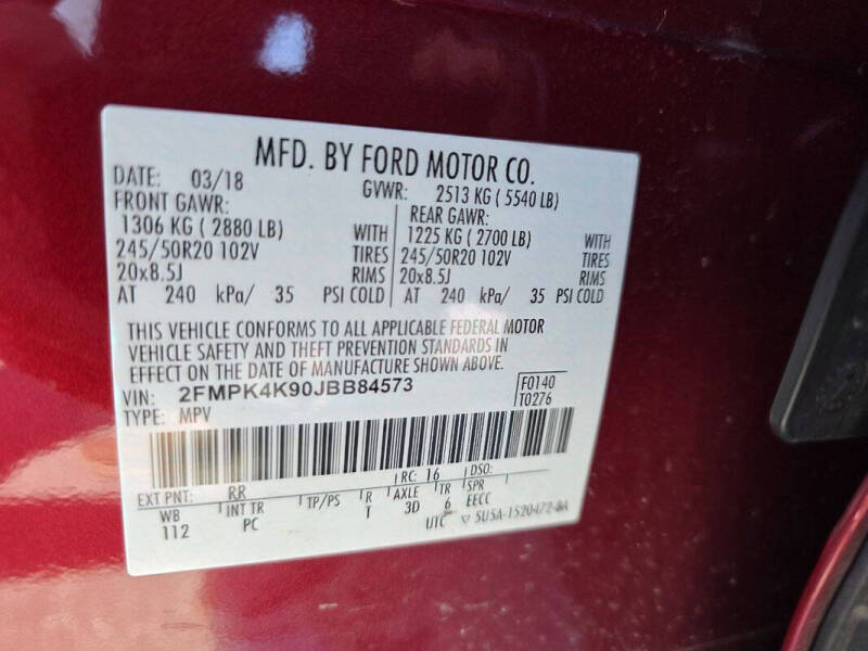 2018 Ford Edge Titanium