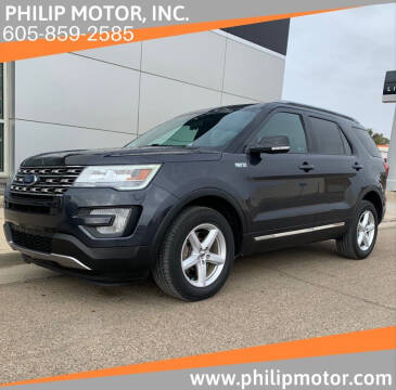 2017 Ford Explorer for sale at Philip Motor Inc in Philip SD