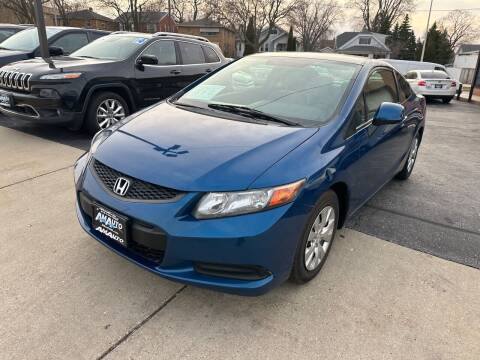 2012 Honda Civic for sale at AM AUTO SALES LLC in Milwaukee WI