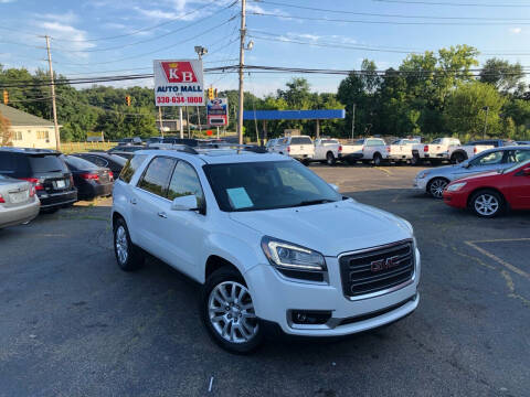 2016 GMC Acadia for sale at KB Auto Mall LLC in Akron OH