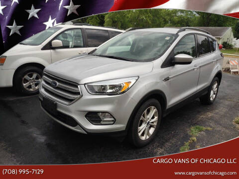 2018 Ford Escape for sale at Cargo Vans of Chicago LLC in Bradley IL