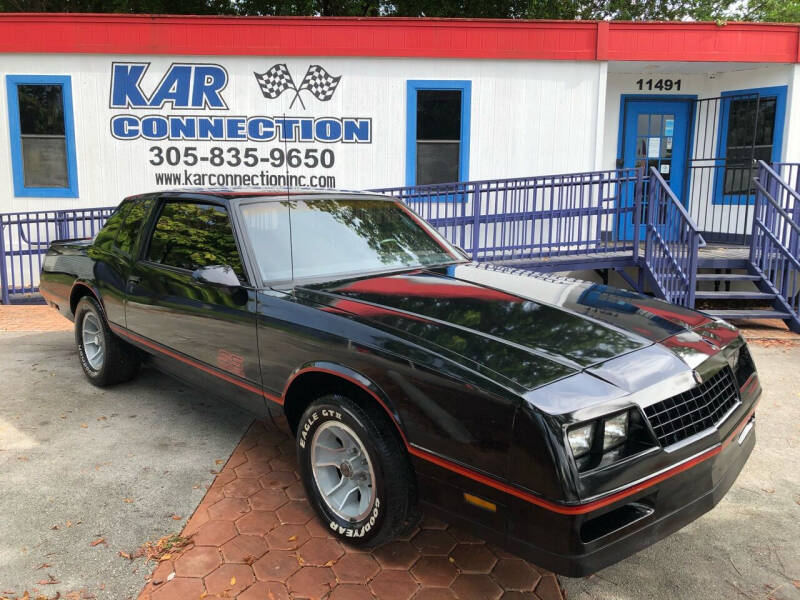 1987 Chevrolet Monte Carlo for sale at Kar Connection in Miami FL