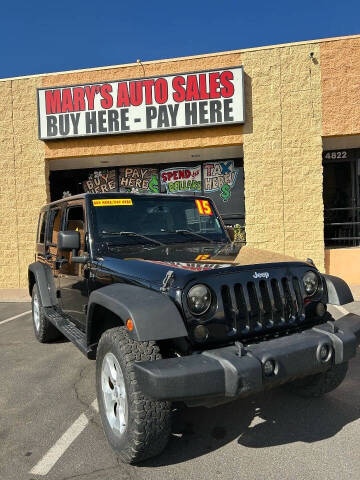 2015 Jeep Wrangler Unlimited for sale at Marys Auto Sales in Phoenix AZ