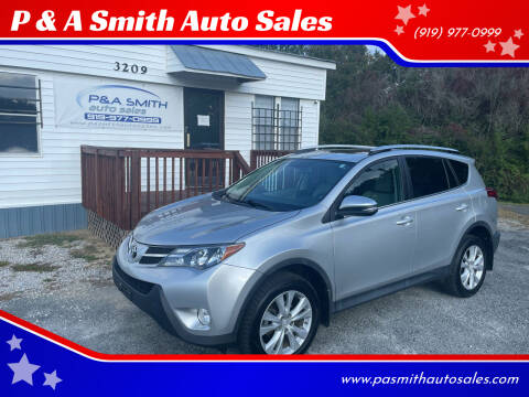 2013 Toyota RAV4 for sale at P & A Smith Auto Sales in Garner NC