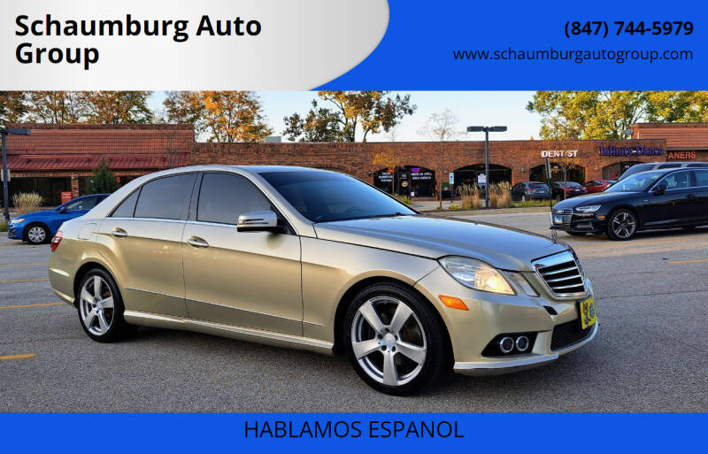 2010 Mercedes-Benz E-Class for sale at Schaumburg Auto Group in Addison IL