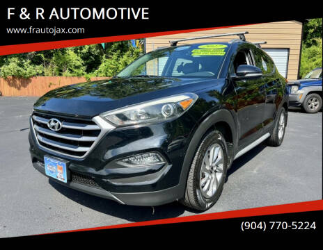 2017 Hyundai Tucson for sale at F & R AUTOMOTIVE in Jacksonville FL