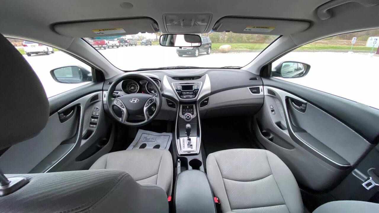 2013 Hyundai ELANTRA for sale at Newcombs North Certified Auto Sales in Metamora, MI