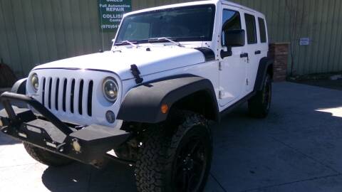 2016 Jeep Wrangler Unlimited for sale at John Roberts Motor Works Company in Gunnison CO
