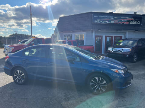 2015 Honda Civic for sale at Maple Street Auto Center in Marlborough MA