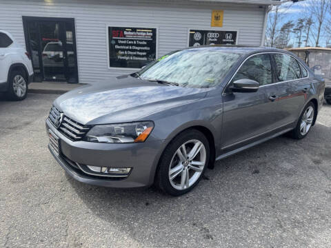 2015 Volkswagen Passat for sale at Skelton's Foreign Auto LLC in West Bath ME