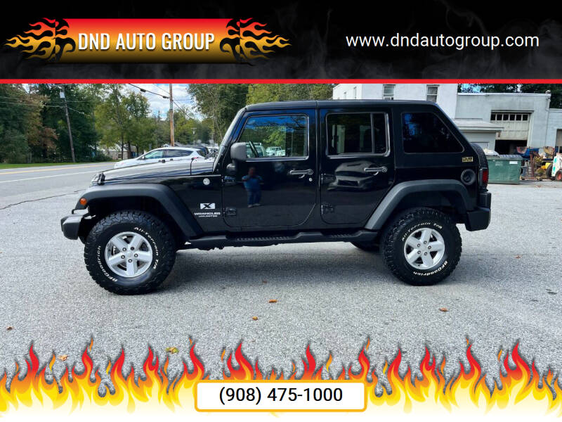 2008 Jeep Wrangler Unlimited for sale at DND AUTO GROUP in Belvidere NJ