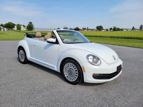 2015 Volkswagen Beetle Convertible for sale at John Huber Automotive LLC in New Holland PA