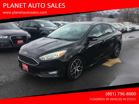 2015 Ford Focus for sale at PLANET AUTO SALES in Lindon UT