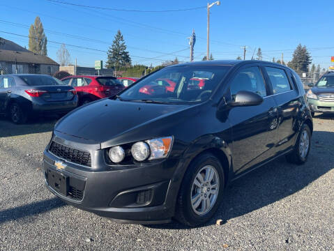 2014 Chevrolet Sonic for sale at A & V AUTO SALES LLC in Marysville WA