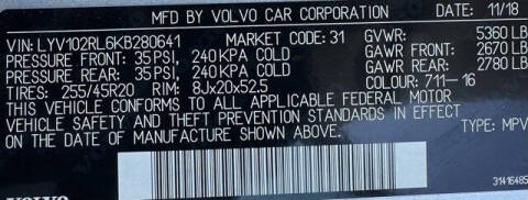 2019 Volvo XC60 T5 Inscription