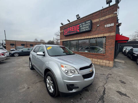 2010 Chevrolet Equinox for sale at Supreme Motor Groups in Detroit MI