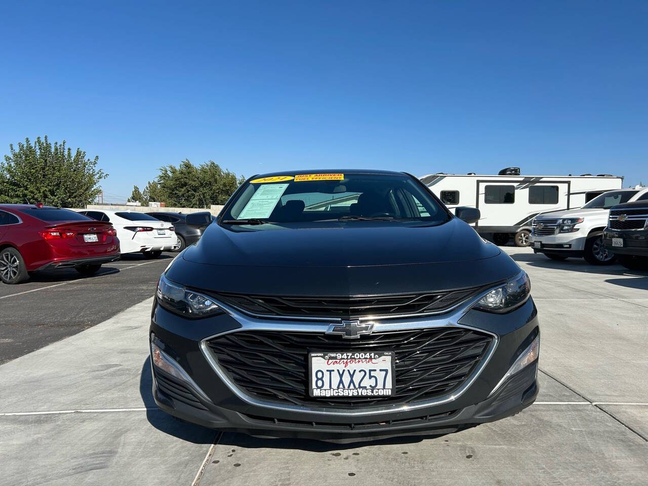 2021 Chevrolet Malibu for sale at Magic Auto Sales in Hesperia, CA