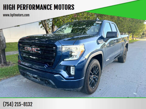2020 GMC Sierra 1500 for sale at HIGH PERFORMANCE MOTORS in Hollywood FL