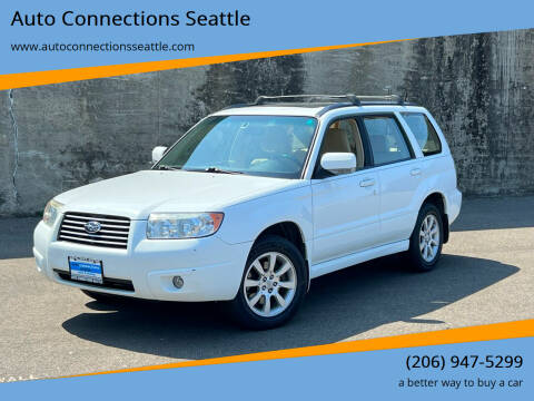 2008 Subaru Forester for sale at Auto Connections Seattle in Seattle WA