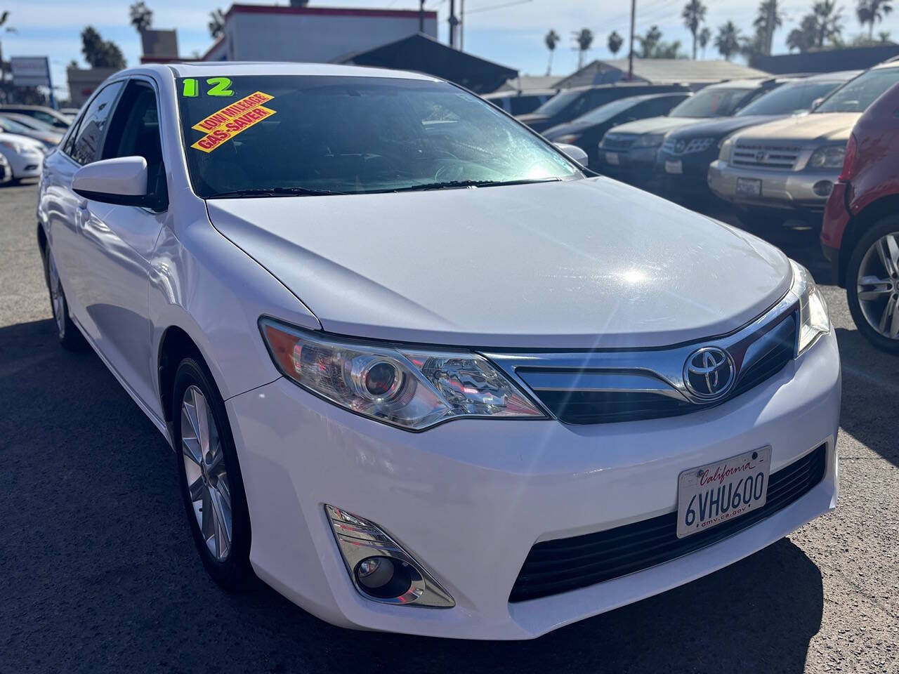 2012 Toyota Camry for sale at North County Auto in Oceanside, CA