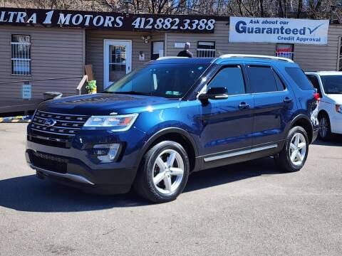 2017 Ford Explorer for sale at Ultra 1 Motors in Pittsburgh PA