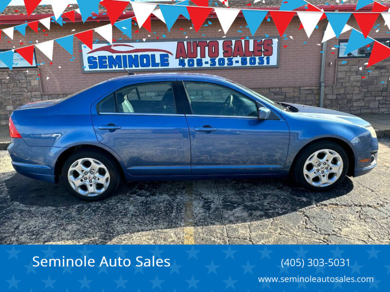 2010 Ford Fusion for sale at Seminole Auto Sales in Seminole OK