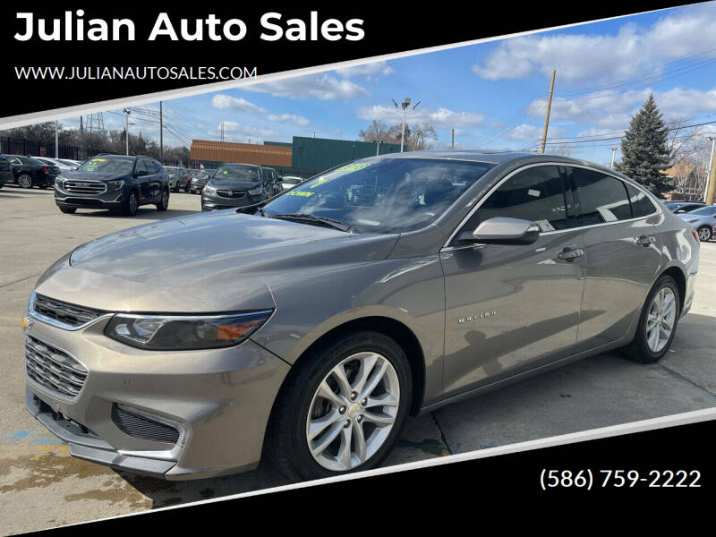 2018 Chevrolet Malibu for sale at Julian Auto Sales in Warren MI