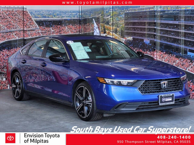 2023 Honda Accord Hybrid for sale at Envision Toyota of Milpitas in Milpitas, CA