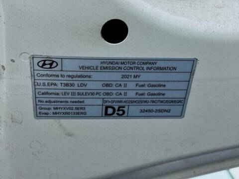 2021 Hyundai Sonata SEL