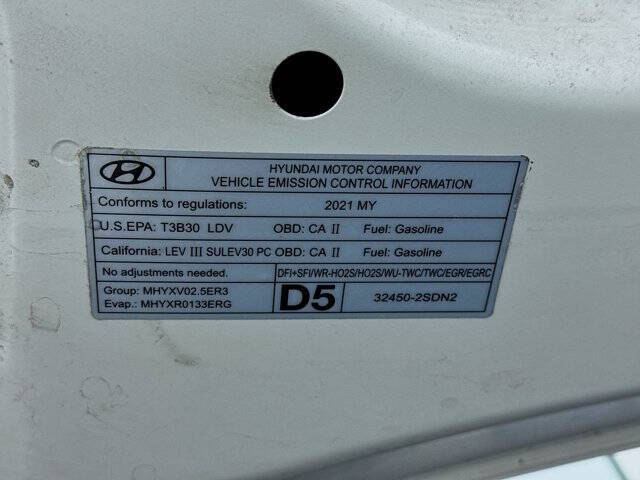 2021 Hyundai Sonata SEL