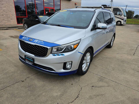 2017 Kia Sedona for sale at ZORA MOTORS in Rosenberg TX