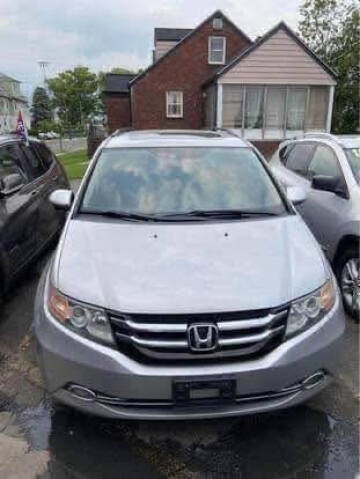 2014 Honda Odyssey for sale at GRAND USED CARS  INC - GRAND USED CARS INC in Little Ferry NJ