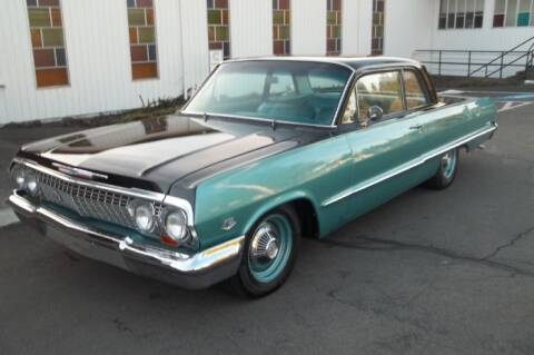 1963 Chevrolet Bel Air for sale at Classic Car Deals in Cadillac MI