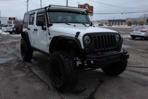 2013 Jeep Wrangler Unlimited for sale at B & B Car Co Inc. in Clinton Township MI