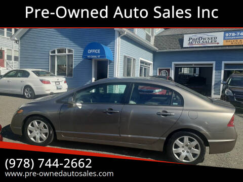 2006 Honda Civic for sale at Pre-Owned Auto Sales Inc in Salem MA