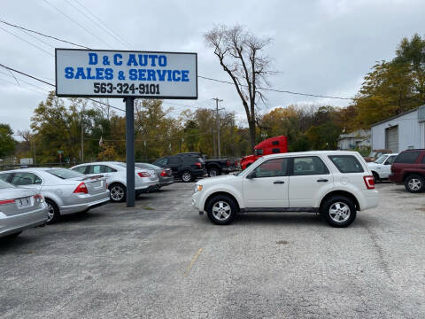 2012 Ford Escape for sale at D&C Auto Sales LLC in Davenport IA