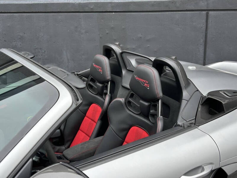 2025 Porsche 718 Boxster Spyder RS