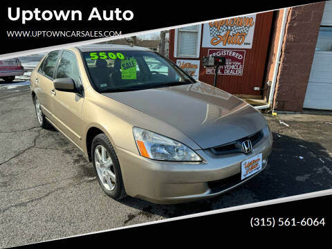 2005 Honda Accord for sale at Uptown Auto in Fulton NY