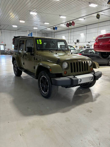 2013 Jeep Wrangler Unlimited for sale at ALL WHEELS DRIVEN in Wellsboro PA