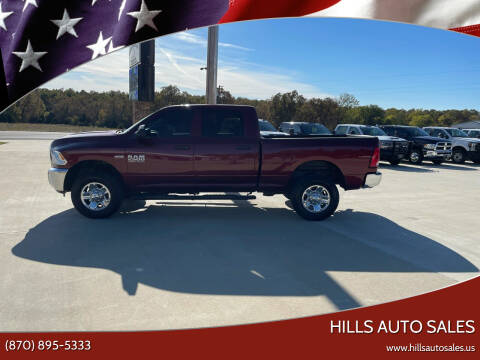 2016 RAM Ram Pickup 2500 for sale at Hills Auto Sales in Salem AR
